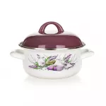 Banquet emaliuotas puodas 1l, 16cm , "Lavander"