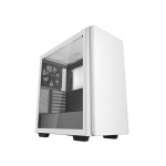 &bdquo;Deepcool&ldquo; | VIDUTINIO BOK&Scaron;TO KORPUSAS | CK500 | &Scaron;oninis langas | Baltas | Vidutinio bok&scaron;to tipo | ATX PS2