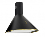 Chimney Hood Akpo WK-4 Dandys GOLD 50 cm 450 m3/h, Juodas
