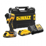 De Walt Smūginis suktuvas DeWalt DCF850D2T; 18 V; 2x2,0 Ah akum.