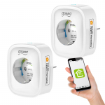 Gosund SP1-H Wifi 2 vnt i&scaron;manieji ki&scaron;tukai Apple HomeKit