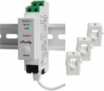Shelly Pro 3EM 120A profesionalus elektros sąnaudų skaitiklis