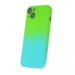 Fusion Accessories Fusion Neogradient 3 silikoninis dėklas skirtas Xiaomi Redmi Note 12 Pro 5G žalia mėlyna