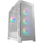 COUGAR DUOFACE PRO RGB PC Dėklas, Mid Tower, Baltas
