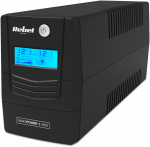 Nepertraukiamo maitinimo &scaron;altinis UPS REBEL modelis Nanopower Plus 1000 atsijungus 1000VA 600W 230V 50Hz LCD USB RJ45