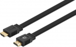 Manhattan MH 355612 HDMI/HDMI FLAT 4K/60Hz M/M 2.0m kabelis