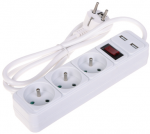 Blow PR-370WSP USB ilgintuvas 1.5m Baltas 3x1.5mm