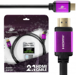 UHS HDMI 2.1 8K kabelis Spacetronik 1m