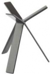Multi Bufeto stovas STAR 18 cm, guma dengtas metalas, juodas, vnt.
