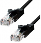 &bdquo;ProXtend&ldquo; CAT5e U/UTP CU PVC eterneto kabelis, juodas, 15 m, 15 m, Cat5e, U/UTP (UTP), RJ-45, RJ-45, juodas