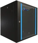 Extralink 12U 600x600 Juoda | Rack spinta | montuojama ant sienos