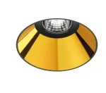 10,3W LED įleidžiamas &scaron;viestuvas ARKOSLIGHT SHOT LIGHT M, juodos/aukso sp., 3000K
