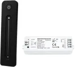 LED valdiklis, 2 kanalų, Bluetooth, RF, rinkinys