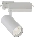 30W LED akcentinis &scaron;viestuvas į 3 fazių bėgelius HERCULES, baltas, 3000K, 3913-012W-3-S-24