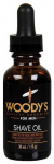 Woody's Shave Oil skutimosi raminantis barzdos skutimosi aliejus, 30 ml