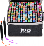 Extralink | Rinkinys alkoholio žymekliai | markeriai, markeriai, flomasteriai, 168 spalvos