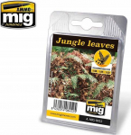 AMMO by MIG Jimenez AMMO MIG džiunglių lapai 8452 &ndash; lazeriu pjauti, dioramoms 1:32&ndash;1:48