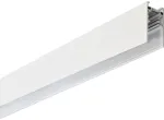 Magnetinis bėgelis VIOKEF MAGNETIC, baltas, 48V, 2m, su dangteliu ir užbaigimais, 02/0301-2