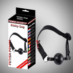 Power Escorts Kinky gag juodas ball gag