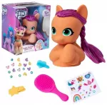 Hasbro My Little Pony Sunny Starscout ponio galva, skirta &scaron;ukuosenų aksesuarui ZA5430