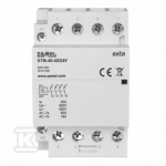 Zamel Modulinis montavimo kontaktorius 40A 4Z 24V AC/DC+F13 tipas: STM-40-40/24V EXT10000297