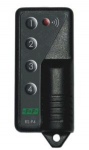 F&F 4 mygtukų nuotolinio valdymo pultas 12V A23 868MHz 30m juodas RS- P4