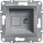 Schneider Electric Telefono lizdas RJ11, be rėmelio (EPH4100162)
