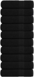 Rank&scaron;luostis Du&scaron;o rank&scaron;luosčiai, FROGN, 10 vnt., juodi, 70x140 cm, 360 g/m&sup2;