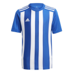 Mar&scaron;kinėliai vaikams adidas Striped 21 Jersey Youth balta ir-mėlyna GH7323 (128cm)