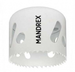 Mandrex 45mm ilgio &Oslash;14 - 210mm BI-METAL karūnėlės SpeedXcut M42, Karūnėlės skersmuo mm: 105 mm