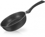 Granito keptuvė, gili, auk&scaron;ta, GRANDE, 28 cm