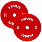 TPP02 RAUDONA OLIMPINĖ PLOK&Scaron;TĖ PE 2 x 2,5 KG HMS