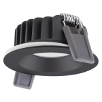 Ledvance 4/6W LED įleidžiamas &scaron;viestuvas SP AIR FIX, juodas, 3000K, IP65, dimeriuojamas