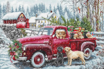 LetiStitch luca S Kalėdinė siunta SLETIL8014