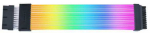 LIAN LI STRIMER belaidis 12V-2X6 kontaktų RGB vaizdo plok&scaron;tės kabelis (PW16-121W)