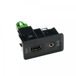 VAG USB ir AUX-IN jungtis Volkswagen Golf Jetta Passat Originalus 5G0035222F