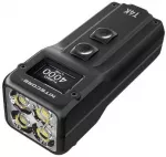 Nitecore T4K prožektorius Juodas Keychain prožektorius LED