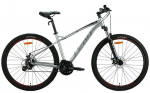 Bicycle AL 29" Leon TN-90 DD frame-18" pilka-juodas with red