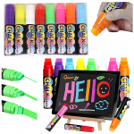 Lean Spalvotų Kreidos Žymeklių Rinkinys, 8 vnt.