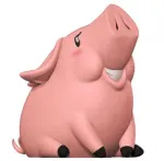 Plastoy The Seven Deadly Sins Hawk money box figure 12cm