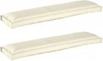 Pallet pagalvių rinkinys 2 pcs Kreminė 150 x 40 x 8 cm