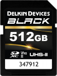 Atminties kortelė Delkin SDXC Juodas Rugged UHS-II R300/W250 (V90) 512GB (nauja)