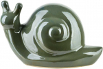 Mondex MAVE Žalias* Figura ślimak ceramiczny 25x14,5x15cm