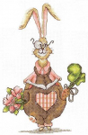 Beldizart Siuvinėjimo kryželiu rinkinys "Hobby gardener" 13 x 20 cm SANS-75 (ES)