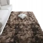 Rebiko Rudas pliu&scaron;inis kilimas Mink&scaron;tas triu&scaron;io plaukuotas plaukuotas 100x150 cm xl storio