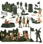 Žaislinių kareivėlių rinkinys, 114 vnt.