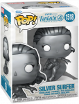 FUNKO POP! Vinilinė figūrėlė: Marvel: The Fantastic Four: First Steps - Silver Surfer, 9 cm