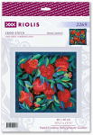 Uab Riolis Kryželiu siuvinėjimo rinkinys "Panelis/pagalvėlė Granatų sodas" 40x40 cm SR2269