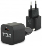 Laidinis įkroviklis TUMI Smart Power 20W USB-C juodos spalvos