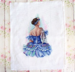 MP Studia Beldizart Kryželiu siuvinėjimo rinkinys "Baleto prima" SNV-792